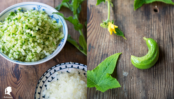 Einkochwoche - Gurkenrelish einkochen - Einwecken im Backofen - zero waste Vorratskammer | relleomein.de