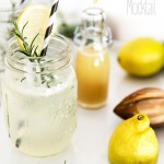 Ginger Lemon Fizz - alkoholfreier Ingwer Zitronen Cocktail mit selbst gemachtem Ingwersirup | relleomein.de