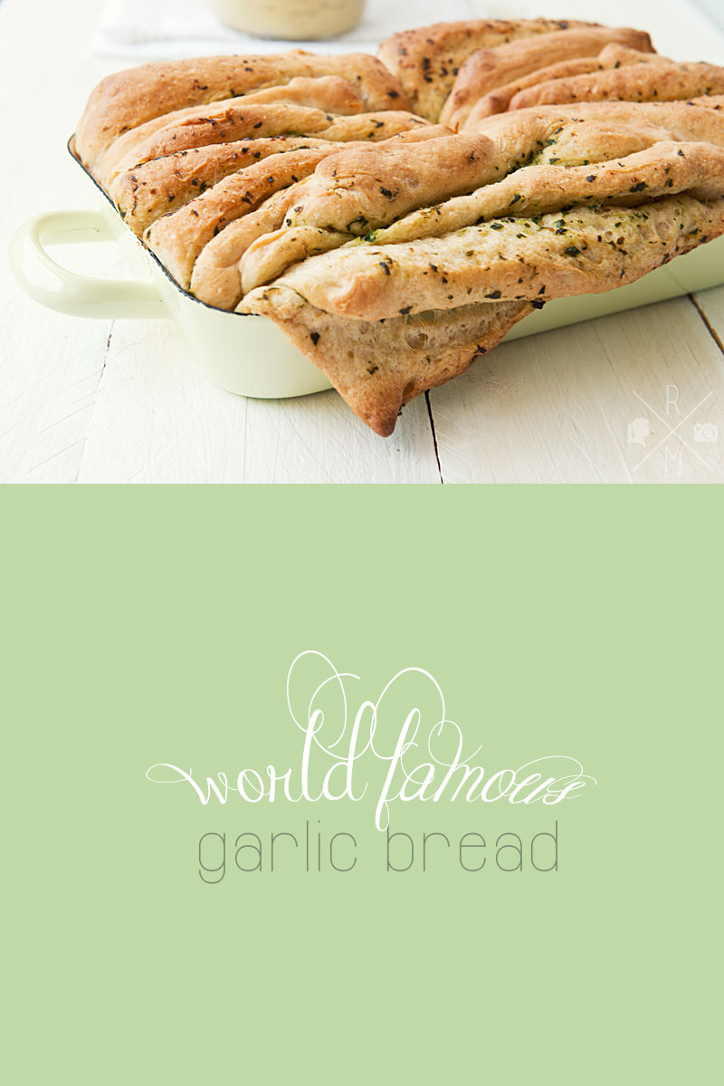 World famous garlic bread | relleomein.de #vegan