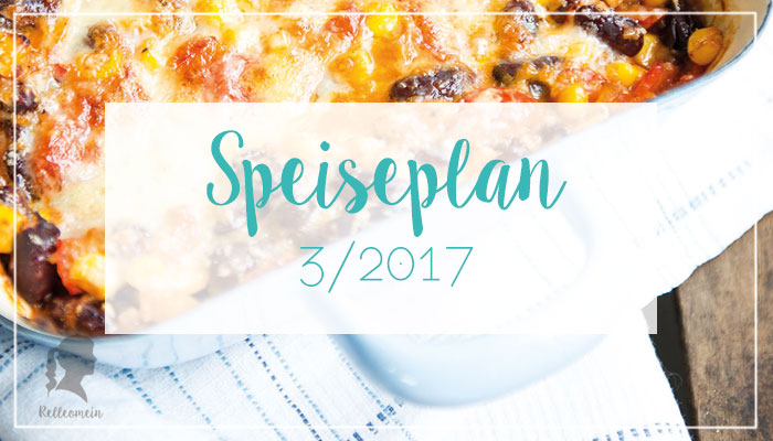 Vegetarischer Speiseplan für die zweite Januarwoche