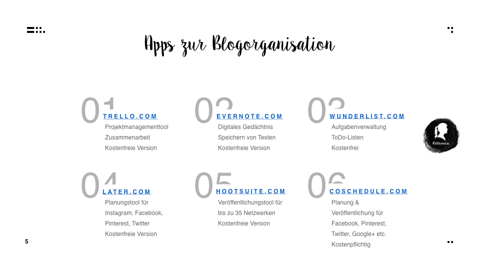 Zeit ist jetzt - Strukturiert und organisiert bloggen - Apps zur Blogorganisation| relleomein.de